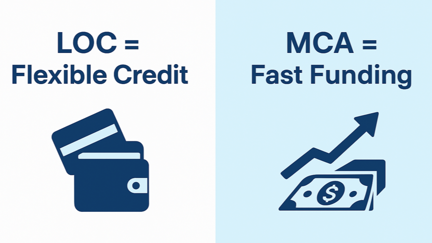 LOC vs. MCA: What Every Business Owner Should Know
